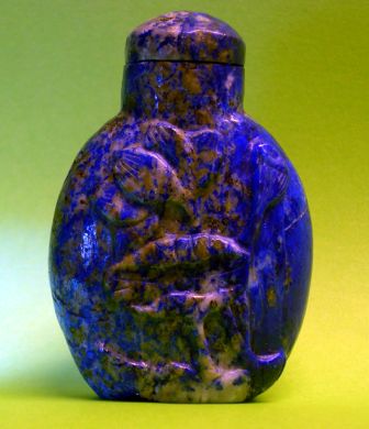 Tabati�re en lapis lazuli